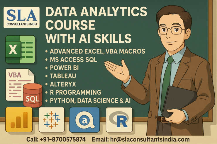 Data Analyst Course in Noida, Sector 67, Free Business Analytics with AI by SLA Consultants Noida, Update Skills for 2026 Jobs, “Best Institute in Noida”Data Analyst Course in Noida, Sector 67, Free Business Analytics with AI by SLA Consultants Noida, Update Skills for 2026 Jobs, “Best Institute in Noida”