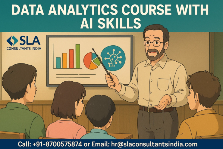 Certified Data Analytics Course Online – Job Oriented Institute, Update with AI Skills for 2026, by SLA Consultants Noida